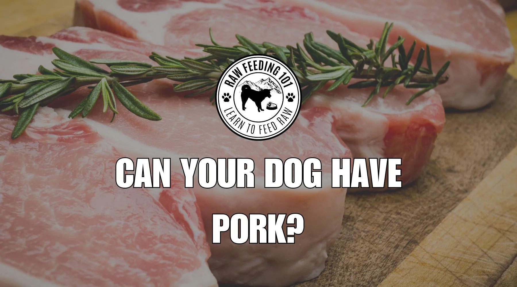 Can Dogs Have Pork?